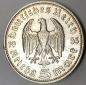 Preview: Jager 0360 - 5 Reichsmark 1935 J xf-unc Hindenburg silver coin