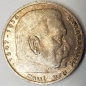 Preview: Jager 0360 - 5 Reichsmark 1936 E xf-unc Hindenburg silver coin