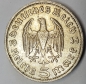 Preview: Jager 0360 - 5 Reichsmark 1936 D Hindenburg silver coin