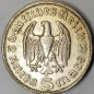 Preview: Jager 0360 - 5 Reichsmark 1935 G Hindenburg silver coin
