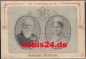 Preview: Baden Grand Duke Friedrich and Grand Duchess Luise Golden Wedding silk card * 1906