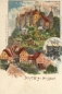 Preview: 01683 Nossen Schloss Künstlerkarte E. Oehmichen * um 1900