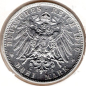 Preview: 3 Mark Bavaria 1910 Otto Silver Coin