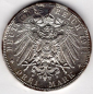 Preview: 3 Mark Hamburg 1911 Silver Coin