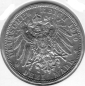 Preview: 3 Mark PREUSSEN 1910 Wilhelm II Silbermünze 