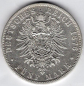 Preview: 5 Mark Hamburg 1876 Silver Coin