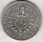 Preview: 5 Mark Prussia 1876 A Wilhelm I. Silver Coin