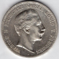Preview: 5 Mark Prussia 1907 A Kaiser Wilhelm II Silver Coin