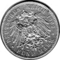 Preview: 5 Mark Saxony 1902 King Albert Silver Coin