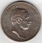 Preview: 5 Mark Saxony 1908 King Frederick Augustus Silver Coin