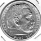 Preview: Jäger 0367 - 5 Reichsmark 1936 A Hindenburg Hakenkreuz Silbermünze