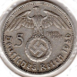 Preview: 5 Reichsmark 1936 D Hindenburg Hakenkreuz