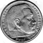 Preview: Jager 0367 - 5 Reichsmark 1936 F Hindenburg Swastika Silver Coin