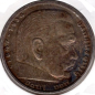Preview: Jager 0367 - 5 Reichsmark 1939 J Hindenburg Swastika Silver Coin