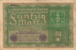 Preview: 50 Mark Reichsbanknote 24. Juni 1919