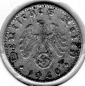 Preview: 50 Reichspfennig 1940 J Third Reich with Swastika