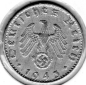 Preview: 50 Reichspfennig 1943 B Third Reich with Swastika