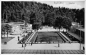 Preview: Bad Elster Vogtland Badeplatz mit Badecafe o 1934