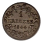 Preview: Bavaria 1 Kreuzer 1844 Ludwig I. State coin