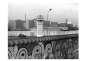 Preview: Berlin Wall, Waldemarstrasse, 1988, vintage postcard
