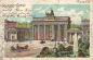 Preview: Berlin Brandenburg Gate, lithograph, vintage postcard, c. 1900