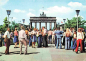Preview: Berlin, capital of the GDR, Brandenburg Gate, vintage postcard * 1977