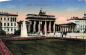 Preview: Berlin Brandenburg Gate vintage postcard
