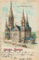 Preview: Berlin stop against the light AK, tram, memorial church, litho o 3.1.1901