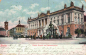Preview: Berlin Marstall and Palace Fountain, original vintage postcard, c. 1903