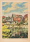 Preview: Besigheim Kuenstlerkarte A Höfer um 1950
