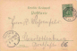 Preview: Bitterfeld Gruss aus... Litho mit Wasserturm o 1900