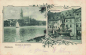 Preview: Chemnitz Sachsen Saxoniabrunnen Schlossteich o 1908