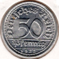 Preview: 50 Pfennig 1922 D ​​Weimar Republic