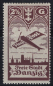 Preview: Danzig Michel 206 * ungebraucht mit Falz 2 1/2 Gulden Flugpost 1924