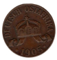 Preview: Deutsch Ostafrika 1 Heller 1905 J