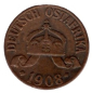 Preview: German East Africa 1 Heller 1908 J