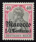 Preview: Deutsche Post in Marokko Michel 27 * ungebraucht Germania