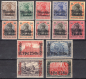 Preview: German Post in Morocco Michel 46–58 * unused Germania 51x+y