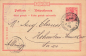 Preview: German Post in Turkey postal stationery 20 Para on Reichspost o Constantinople 1902