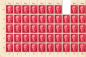 Preview: German Reich Michel 856 Peter Rosegger counter sheet part **1943