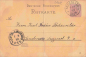 Preview: Diesbar Vorläuferkarte sehr selten! o 6.8.1889