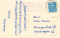 Preview: Egelsdorf Thüringen Landpoststempel Dröbischau-Egelsdorf über Königsee o 1956