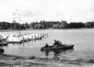 Preview: Ferch am Schwielowsee Ufer an der Bottsklause alte Ansichtskarte o um 1970
