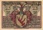 Preview: Forst Lausitz emergency money note, 1921