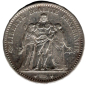 Preview: France 5 Francs 1875 A – Hercules Group Silver Coin