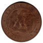 Preview: France Dix centimes Napoleon III 1856
