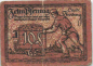 Preview: Freiberg Sachsen Notgeldschein 1920 Bergmann