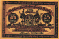 Preview: Freiberg Sachsen Notgeldschein Bergbau 75 Pfennig 1921