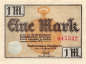Preview: 01768 Glashütte Sachsen Notgeldschein 1 Mark 1921