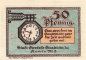 Preview: 01768 Glashütte Sachsen Notgeldschein 50 Pfennig 1921
